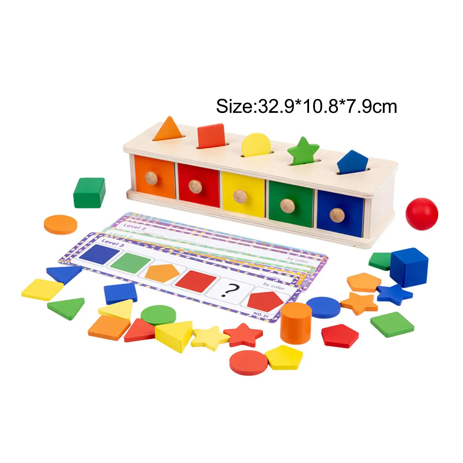 Коробка для постоянного объекта мелкая моторика подходящая по форме игрушка