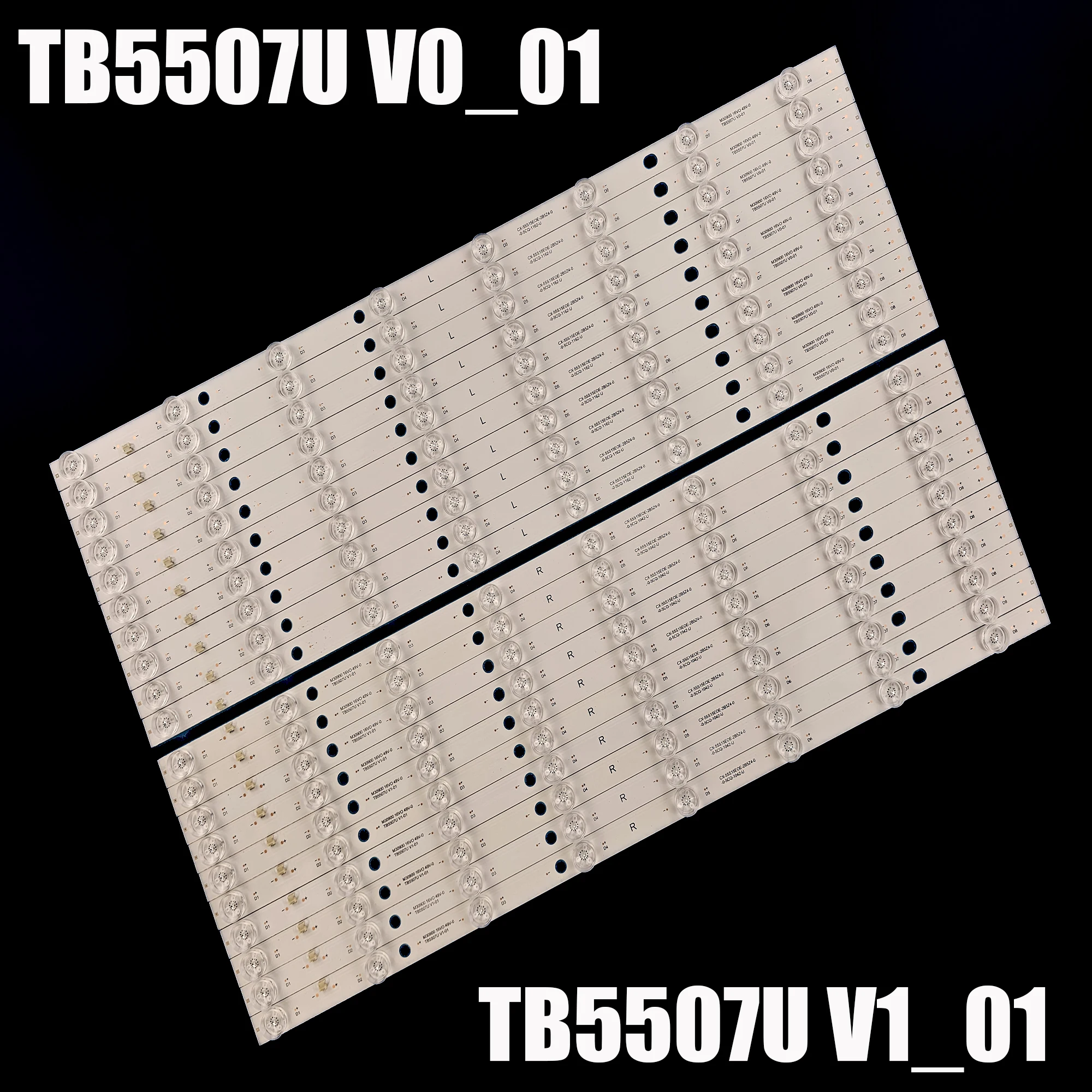 Светодиодная лента подсветки для Panasonic TX-55CXW754 TX-55CX700B TH-55CX700H TX-55CX750E TB5507U V0_01 V0 V1