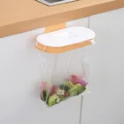 Держатель для мусорных мешков с крышкой для кухонного шкафа