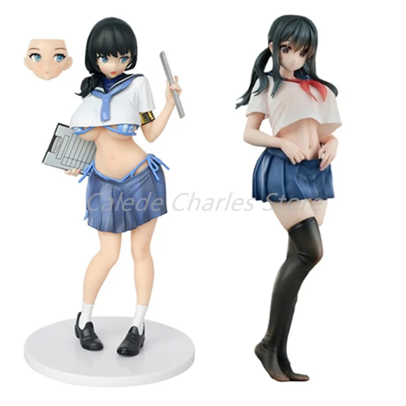 

Sexy Uniforms Girl Anime Figure Kawaii Two-Dimensional Undressable Girl Fuuki Iin-san Figures PVC Adult Model Doll Toys