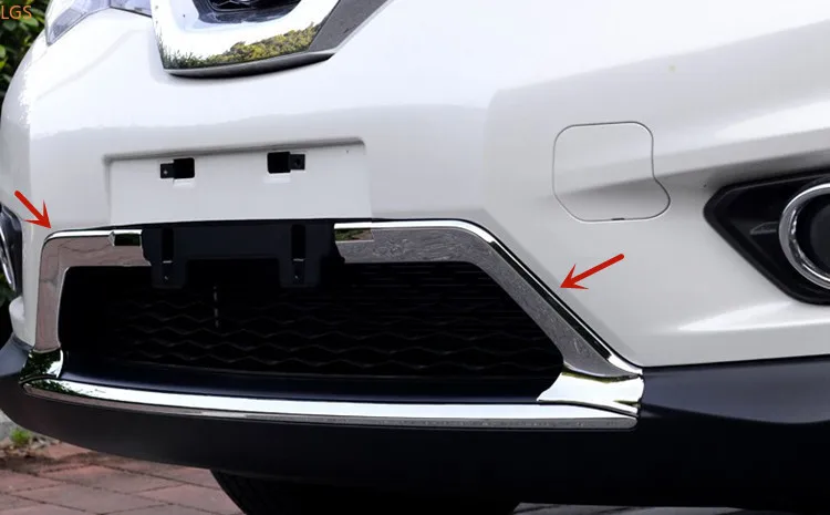 

Декоративная полоса для Nissan X-Trail 2014-2016 из АБС-пластика
