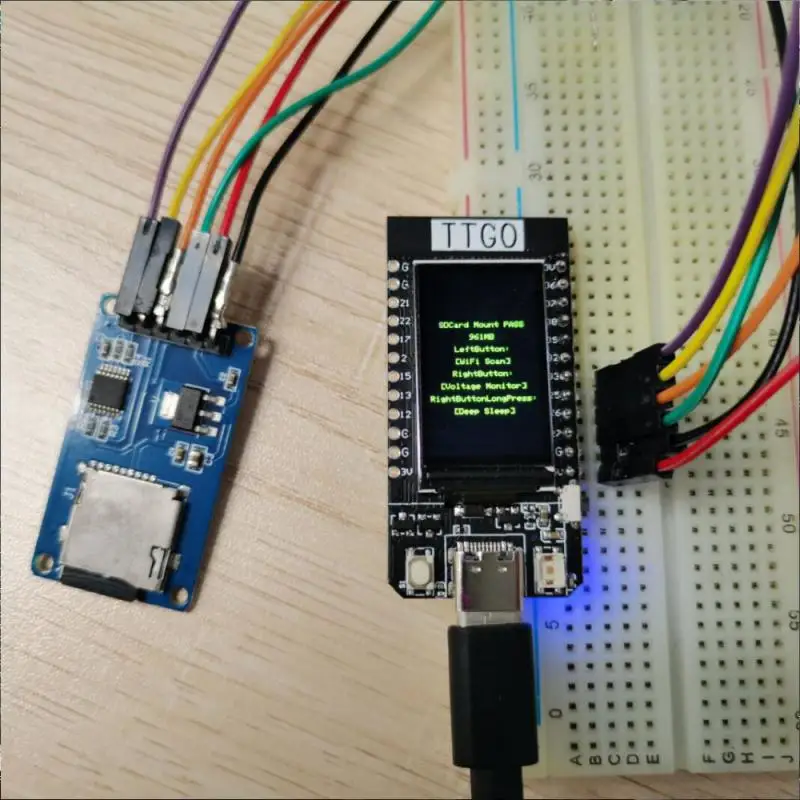 Плата макетная TTGO T-Display ESP32 Wi-Fi bluetooth для Arduino 1 14 дюйма