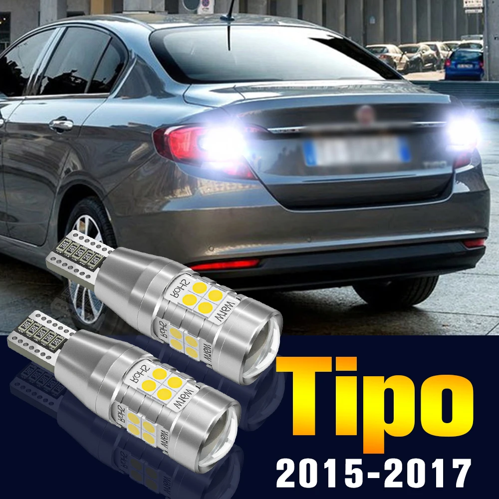 

2pcs LED Reverse Light Bulb Backup Lamp For Fiat Tipo 2015-2017 2015 2016 2017 Accessories