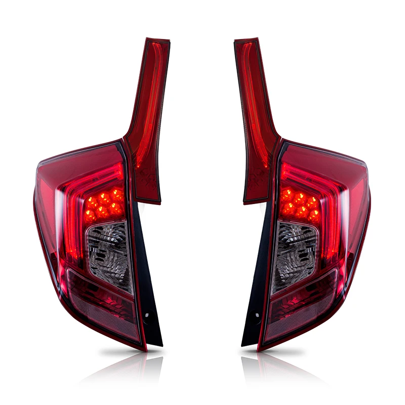 

apply to Taillights wholesales factory manufacturer Fit Jazz GK5 tail lamp 2014-UP led Fit tail light For Honda Jazz
