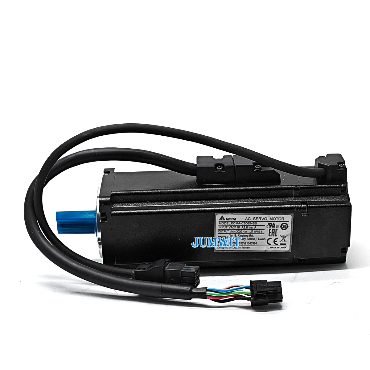 Delta Servo Motor Kit 400W With Brake 60mm ASD-B2-0421-B ECMA-C20604SS Driver 1.27N.m 3000RPM And 3M cable |