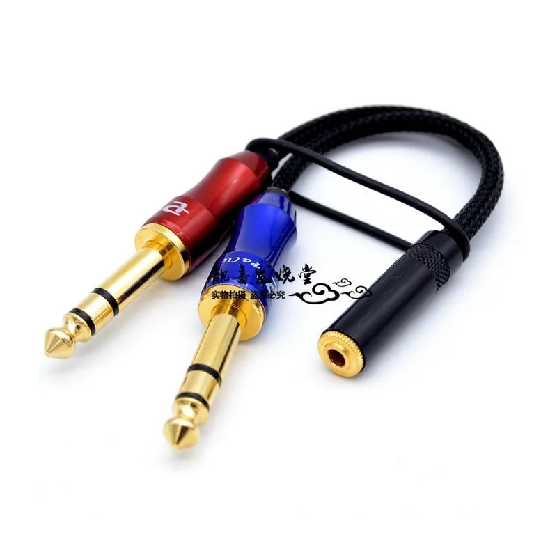

TEAC UD-503 UD505 Dual 6,35mm 6,5mm to 4 Pin XLR 2,5mm 3,5mm 4,4mm 6,35mm Female сбалансированный кабель адаптера для наушников
