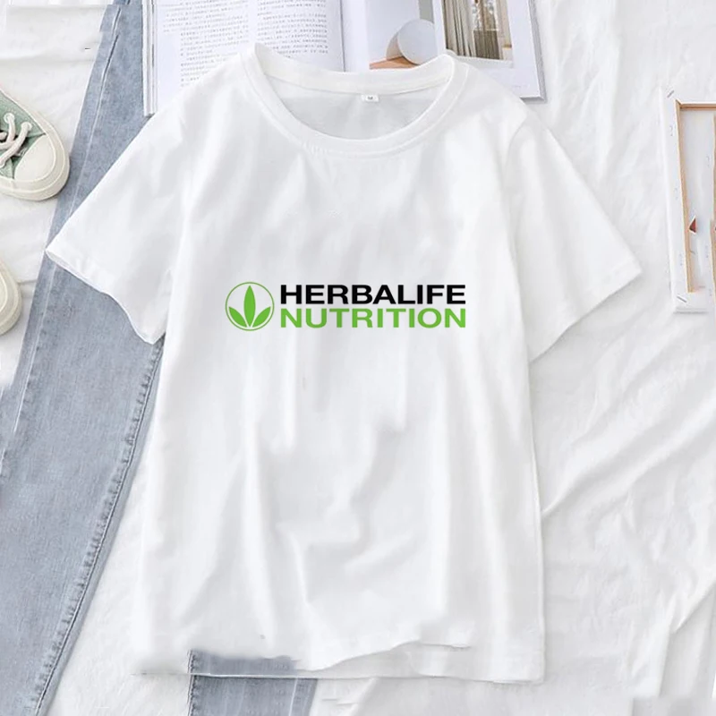 Herbalife питание женские футболки для женщин мужчин трава Графические Ulzzang Футболка