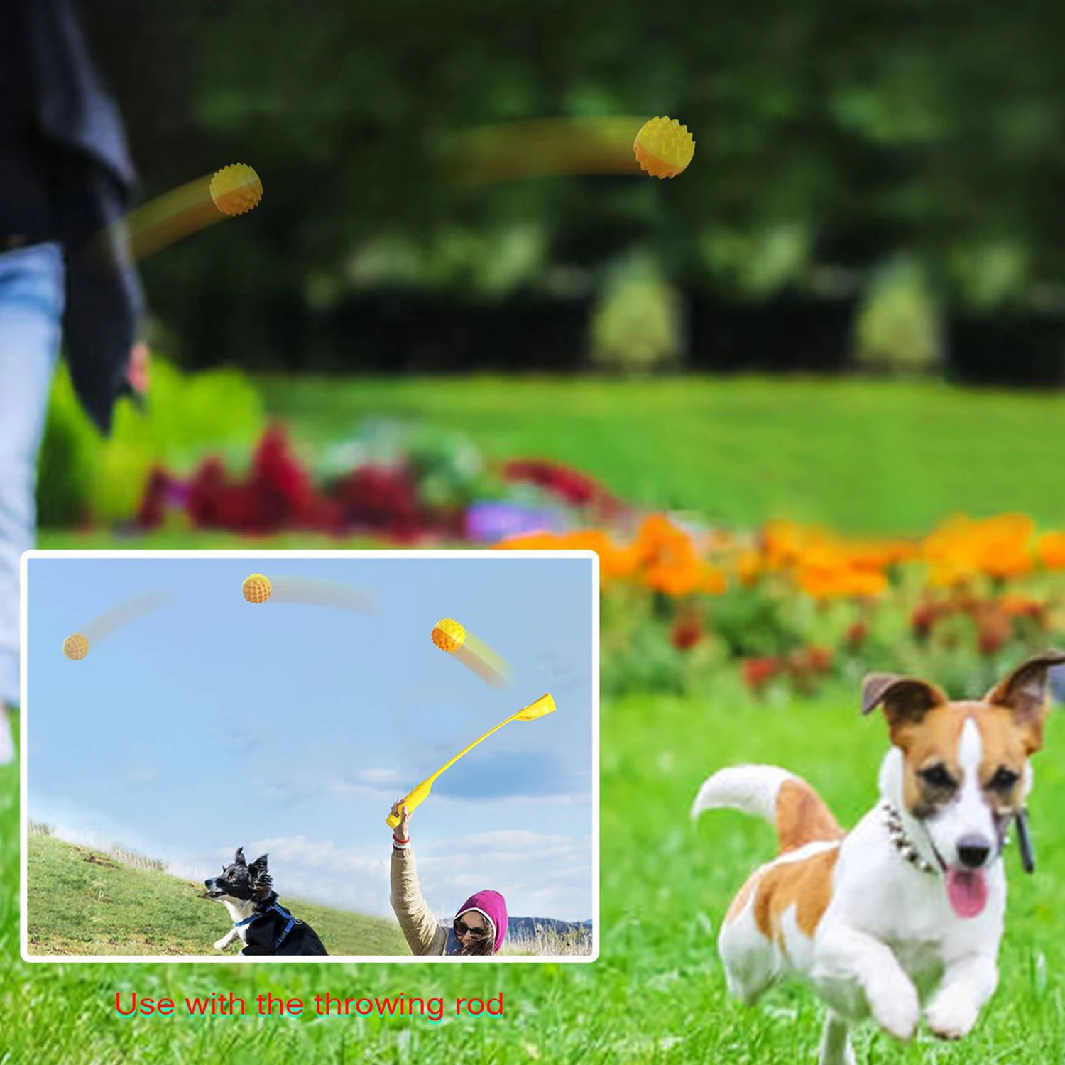 Игрушечный мяч для питомца Жевательные Зубы кошек и собак чистые зубы выпуклая