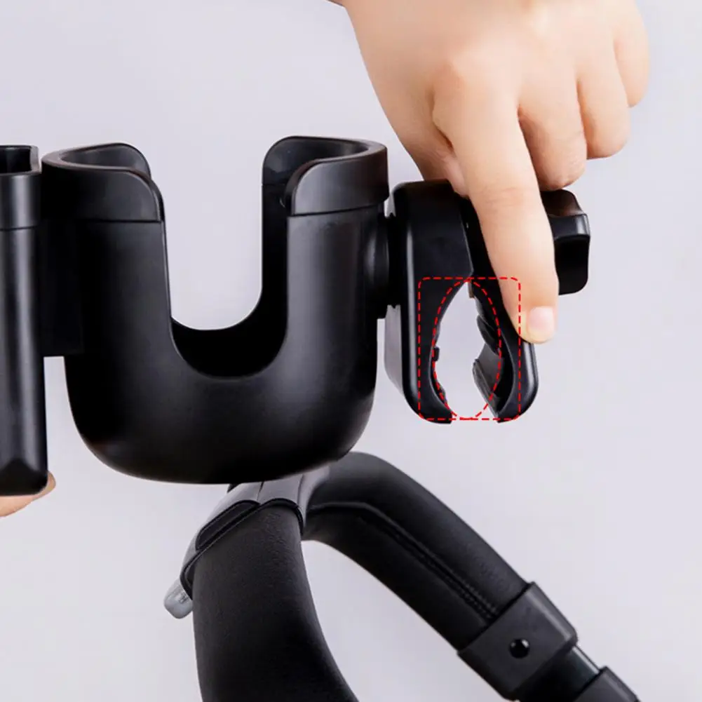 

Черный Новый держатель для бутылки с молоком на коляску, держатель для чашки тонкого изготовления, экологически чистые детские аксессуары