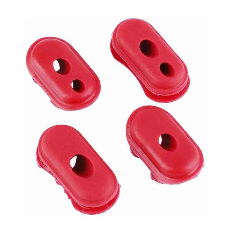 

For Xiaomi M365/M365 Pro Pro2 Scooter Sleeve Part 4pcs Rubber Charge Port Cover Cap Rubber Plug