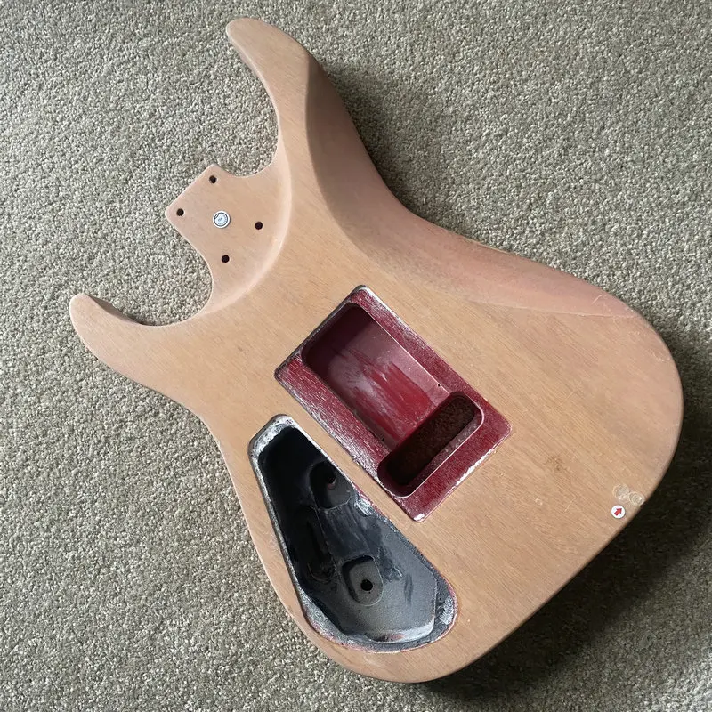 JB951 Корпус электрогитары из цельного красного дерева HH Звукосниматели Tremolo Style