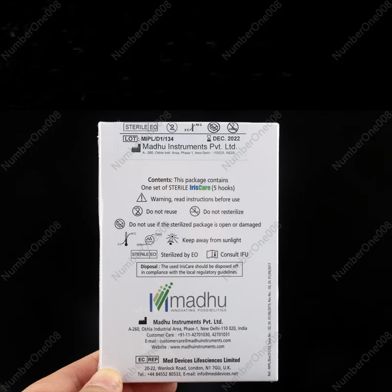 Импортный офтальмологический микроскоп инструмент Ретрактор радужной оболочки