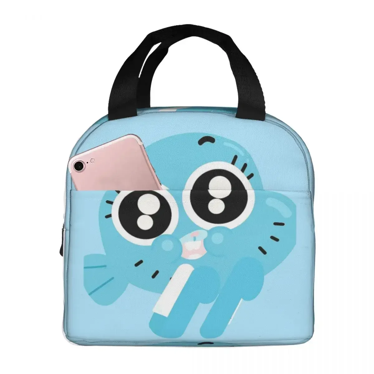 Nicole Gumball Watterson изолированные стандартные сумки термоохлаждающий Ланч-бокс для