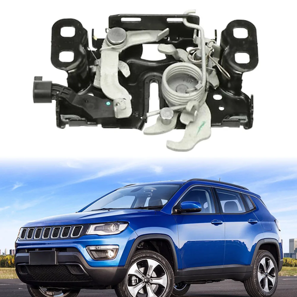 Замок защелки переднего капота автомобиля OEM для Jeep Compass 2017 2018 2019 2020 68280607 AC/ 68280608