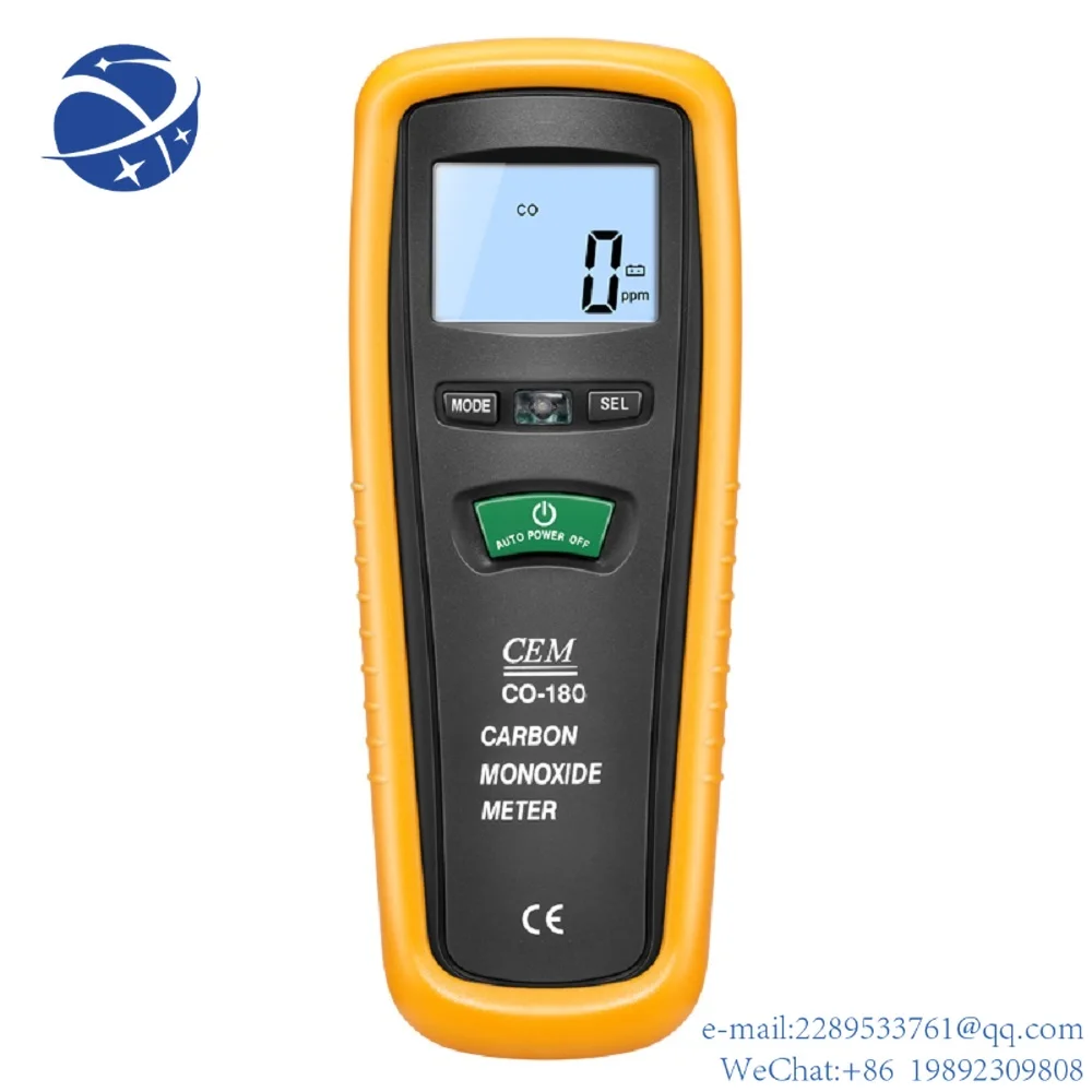 

YYHC CEM CO-180 High Accuracy Quick Response Alarm 1000PPM Carbon Monoxide Detector CO Detector Meter