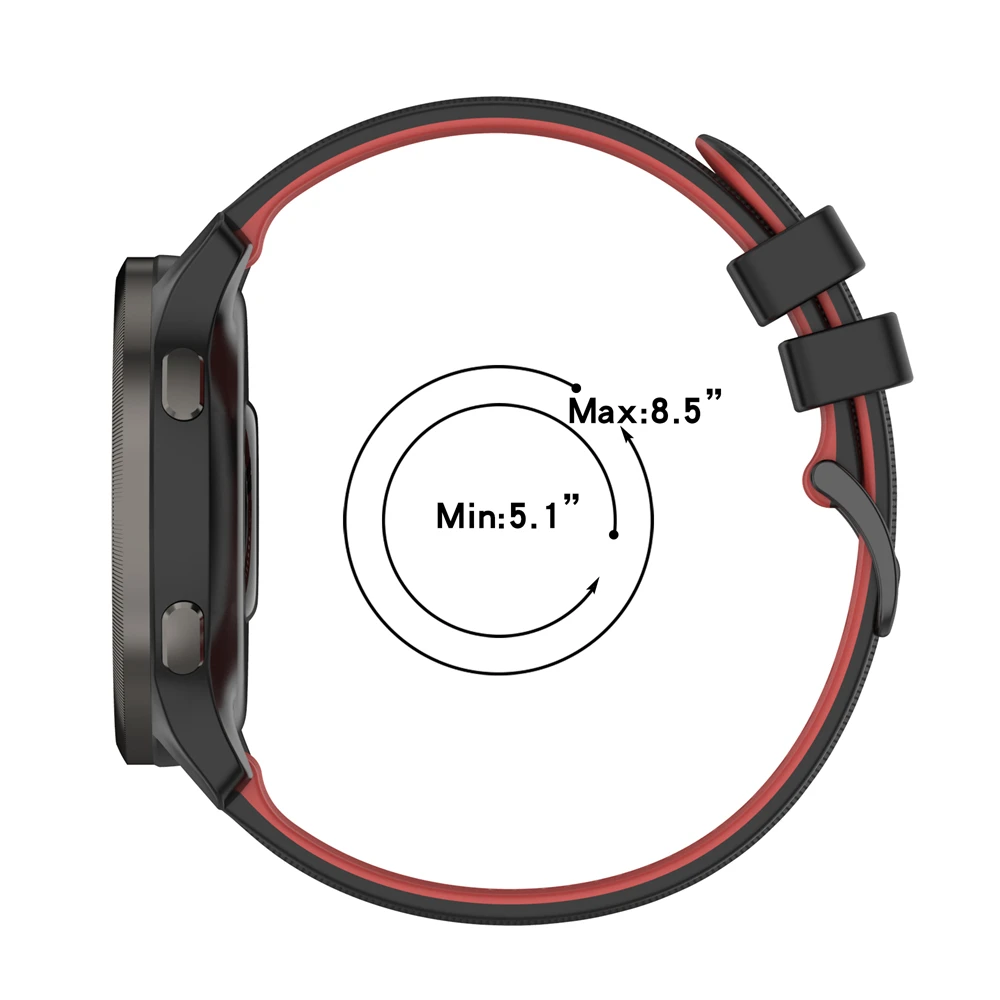 Сменный силиконовый ремешок 22 20 мм для HUAWEI WATCH GT 5 Pro 46 4 GT3 SE 2 42 браслет Buds Runner HONOR Magic