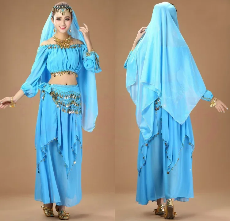 4 шт. женские костюмы для танца живота