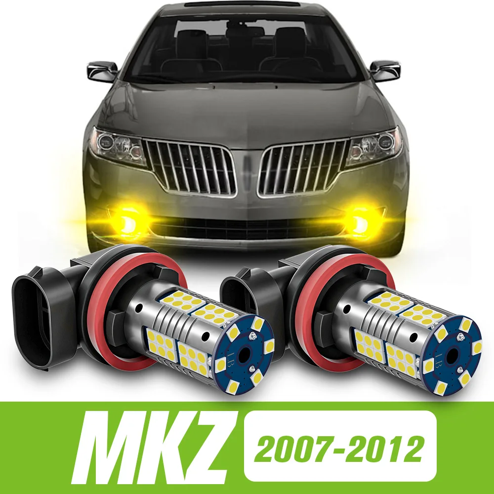 

2pcs For Lincoln MKZ 2007-2012 LED Fog Light 2008 2009 2010 2011 Accessories