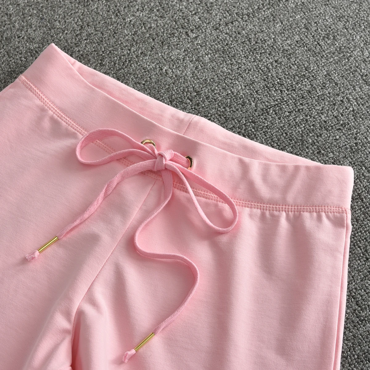 Бархатный женский спортивный костюм Yica Lish парикмахерская рубашка и шорты