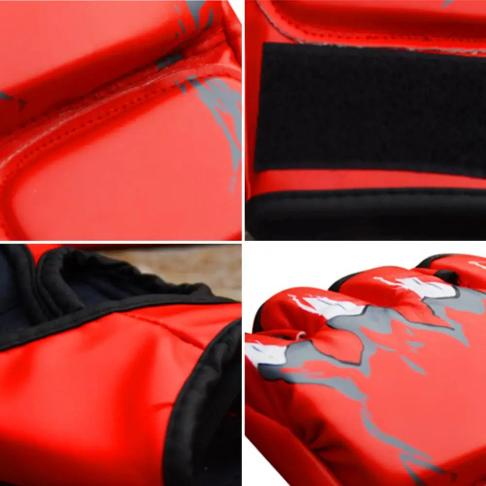 Боксерские перчатки для взрослых из искусственной кожи боевых действий