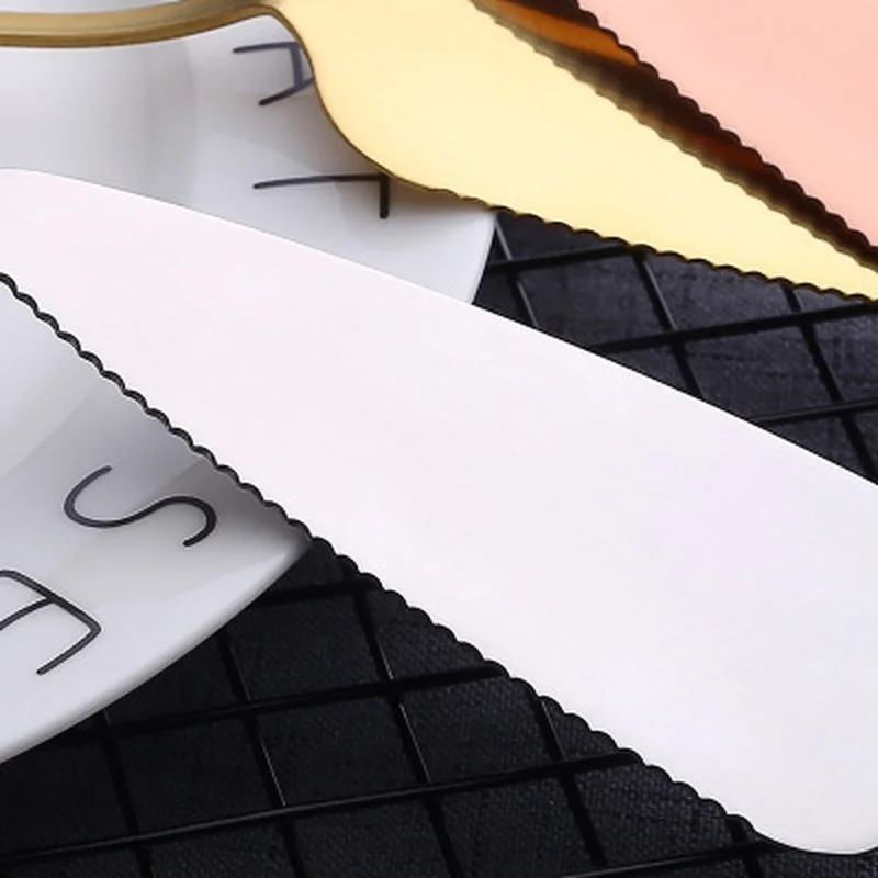 1Pc  Stainless Steel Cake Shovel Knife Pie Pizza Cheese Server Divider Knives Baking Tools images - 6
