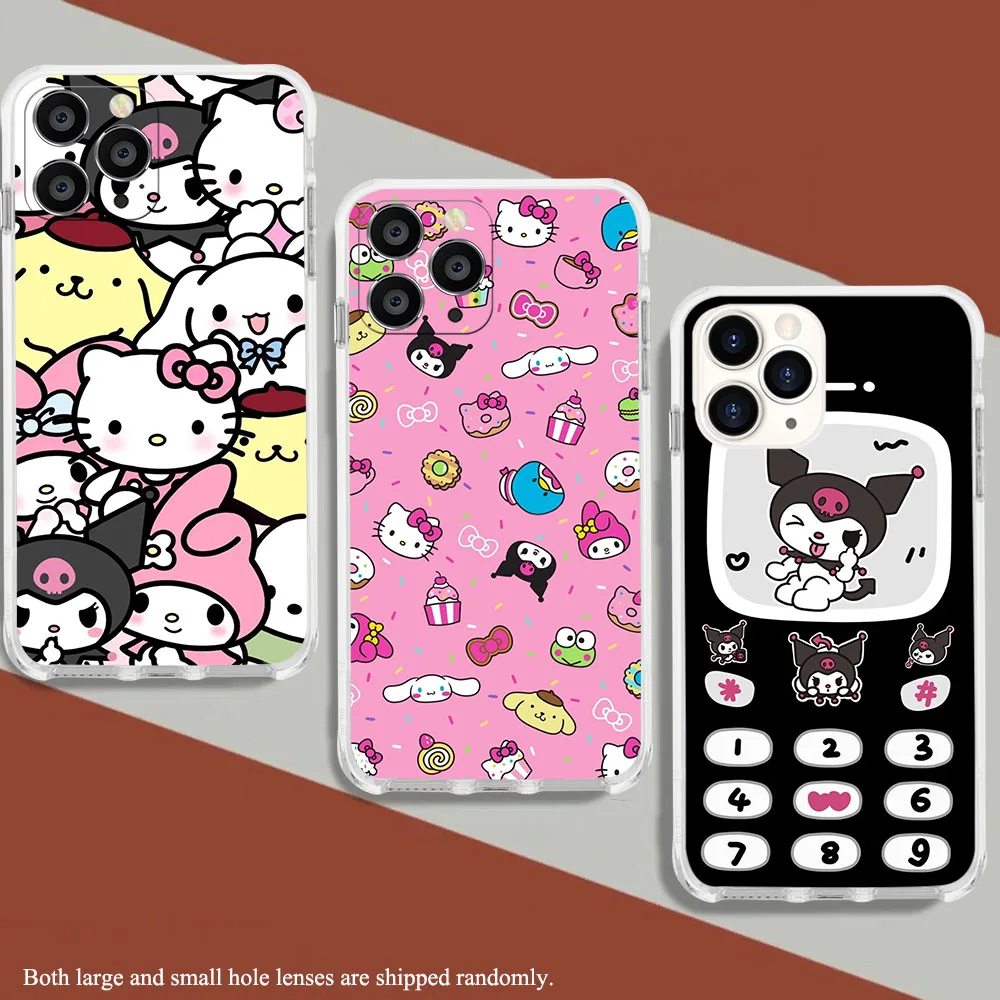 ID-11 Kuromi My Melody Soft чехол для Moto G9 G10 G30 Power G20 G50 G60 G40 G60S G200 Edge S30 30 Fusion Neo Ultra