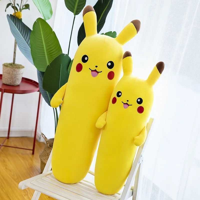 

Pikachu Plush Pokemon Toy Doll Long Radish Pillow Birthday Gift