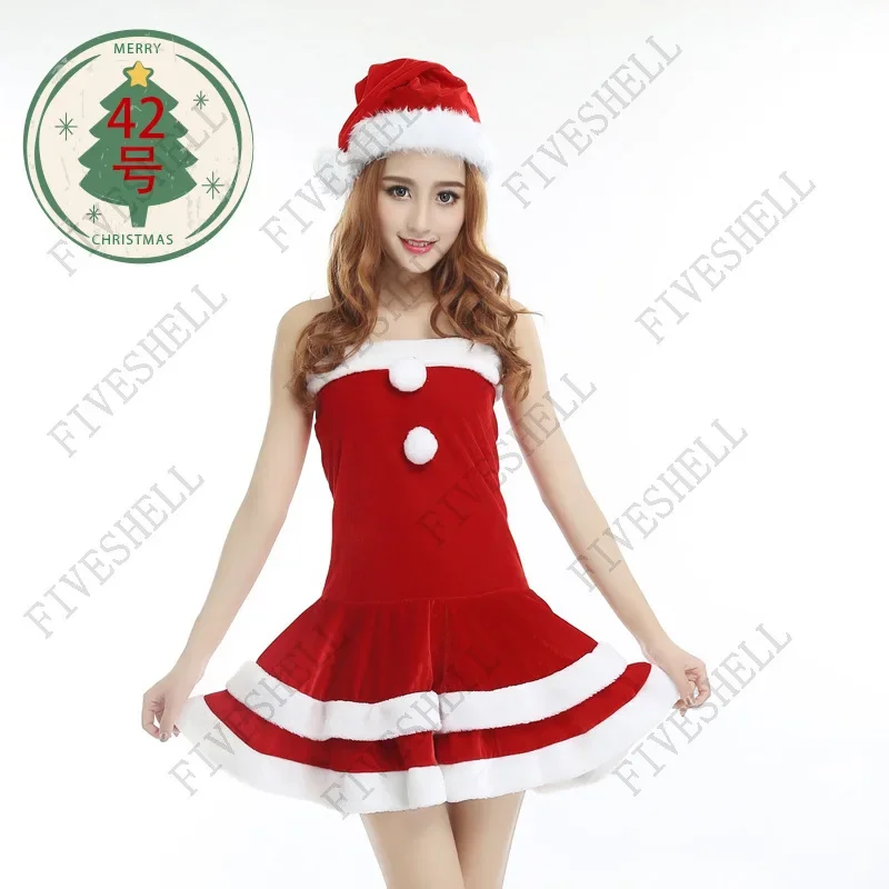 Новогодние рождественские платья для женщин 2023 Хэллоуин Рождественский