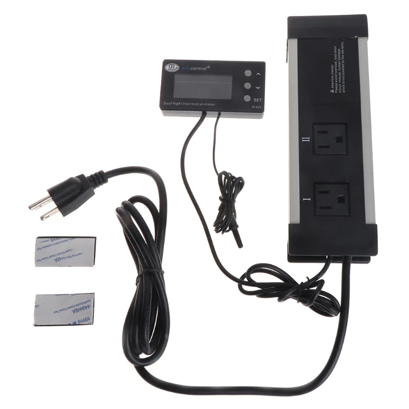 1 шт. цифровой регулятор температуры для обогрева и охлаждения