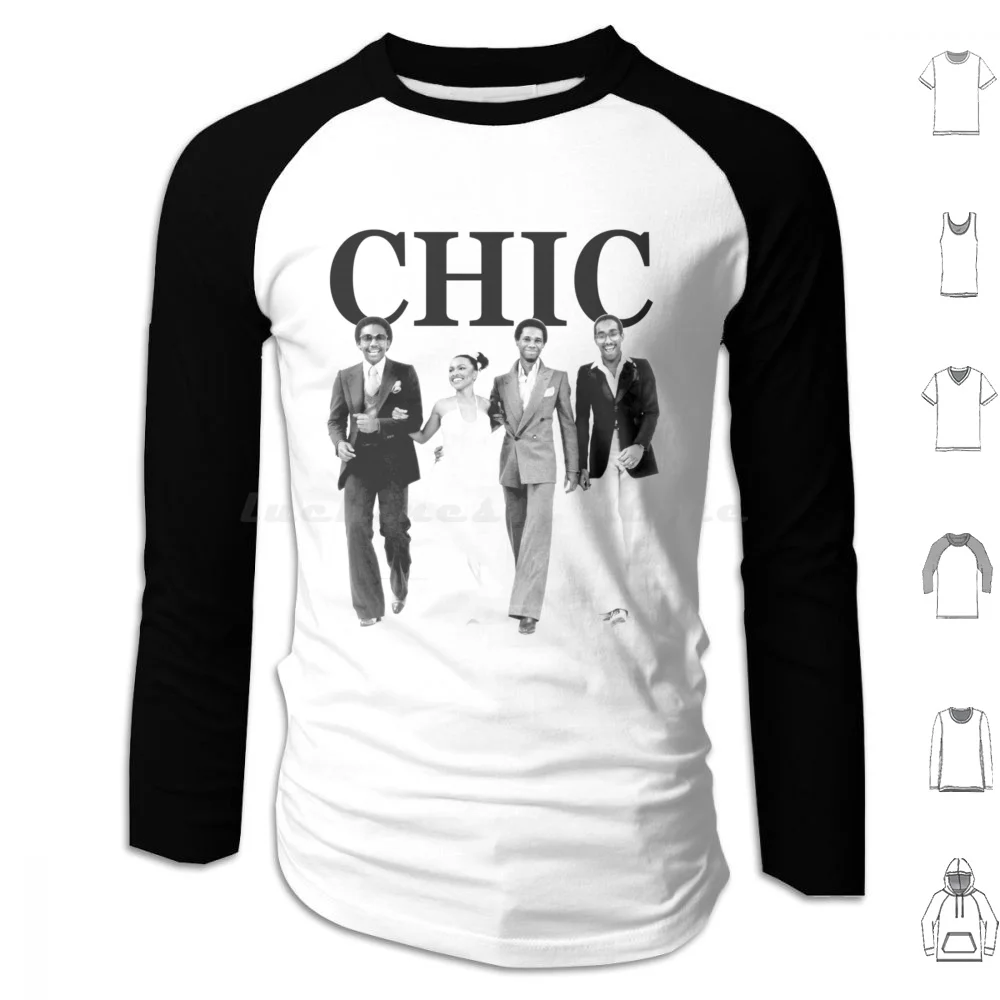 

Chic Disco Band 4 Hoodies Long Sleeve Studio 54 Disco Music 70S Retro Dance Dancing 80S Dj Studio New York Party 54