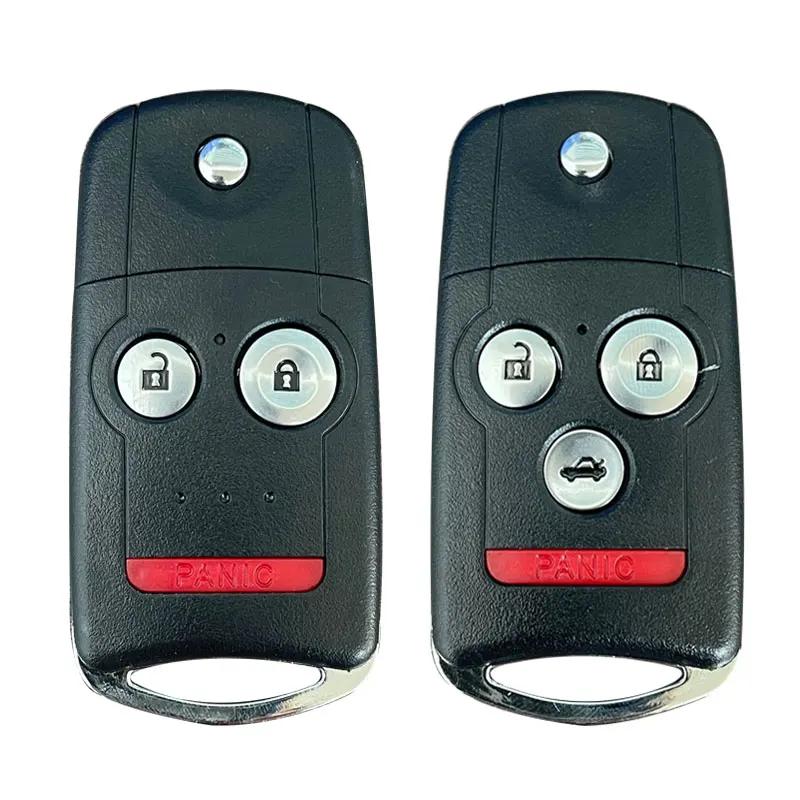 Фото 3/4 кнопки, откидной автомобильный дистанционный ключ, брелок для Acura Civic Accord Jazz CRV HRV, сменный корпус ключа №1