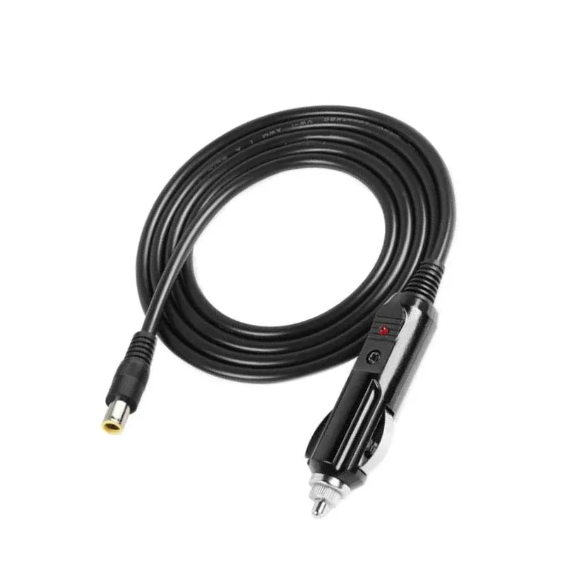 

Переключатель прикуривателя, штекер к шнуру питания постоянного тока 7909 мм, 1 квадратный наружный источник питания и автомобильное зарядное устройство.