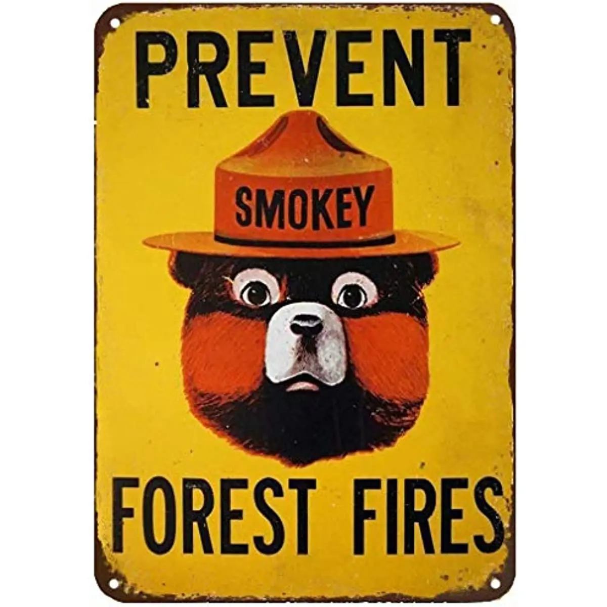 Smokey медведь предотвращает пожары