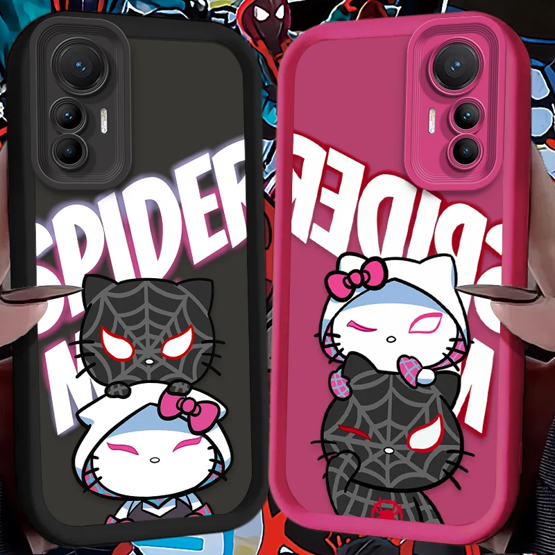 Чехол для телефона с принтом Человек-паук Xiaomi POCO X6 X5 X4 GT X3 NFC F3 F4 F5 F6 M5S C65 M6 Pro 4G 13T 12T 11T