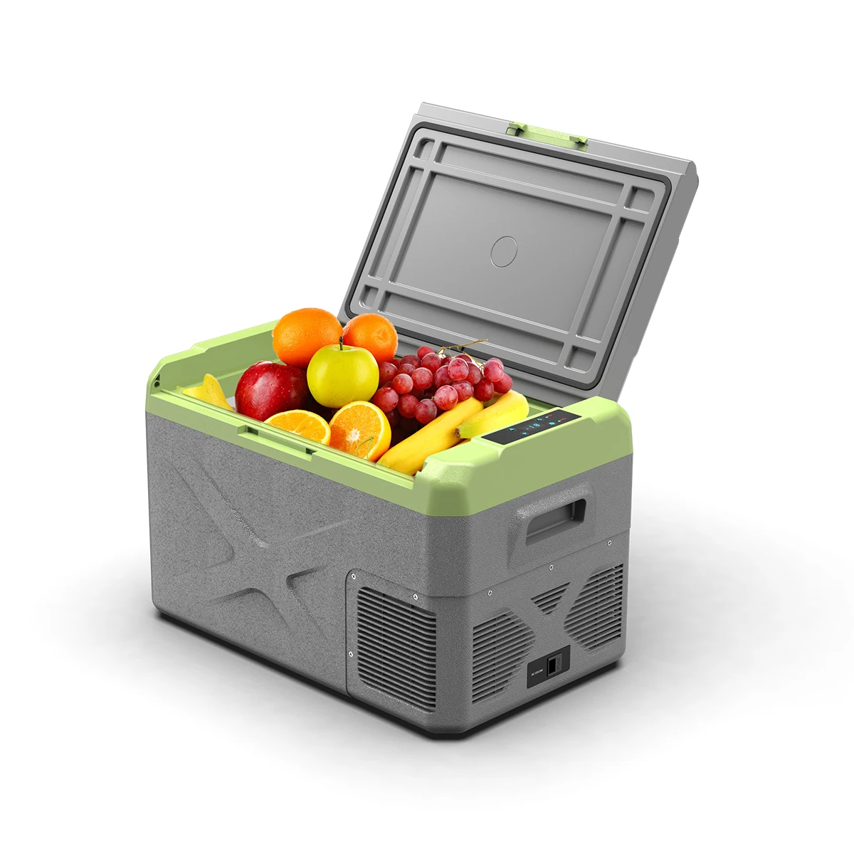 

Hot Selling Large Capacity 40L Car Refrigerator With Battery Charging Mini Cooler Box Refrigerator Handle For Travel Fishing