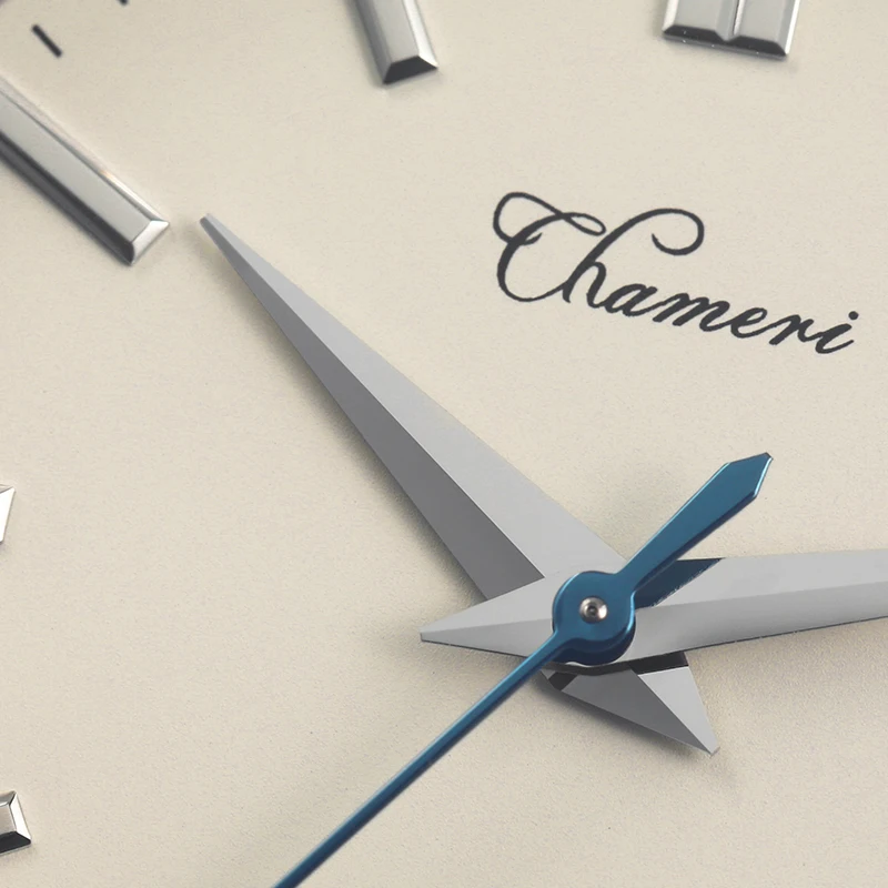 Chameri VH31 Мужские Деловые Часы Кварцевые С Сапфировым Стеклом 40 Мм Кожаный Ремешок