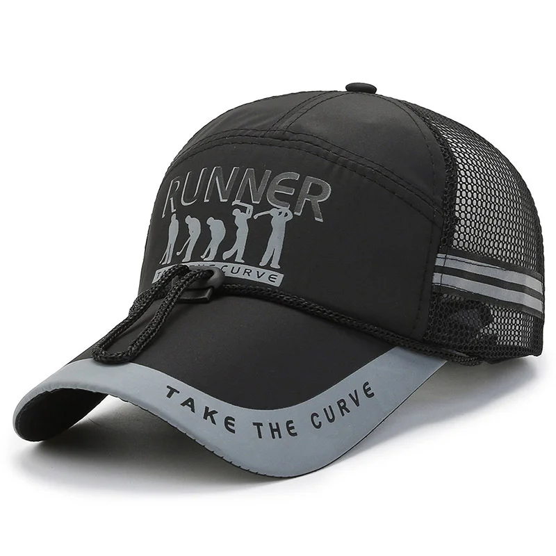 

3,94 дюймовая бейсболка с расширенными полями, Женская быстросохнущая бейсболка, Кепка-тракер, модная кепка для рыбалки