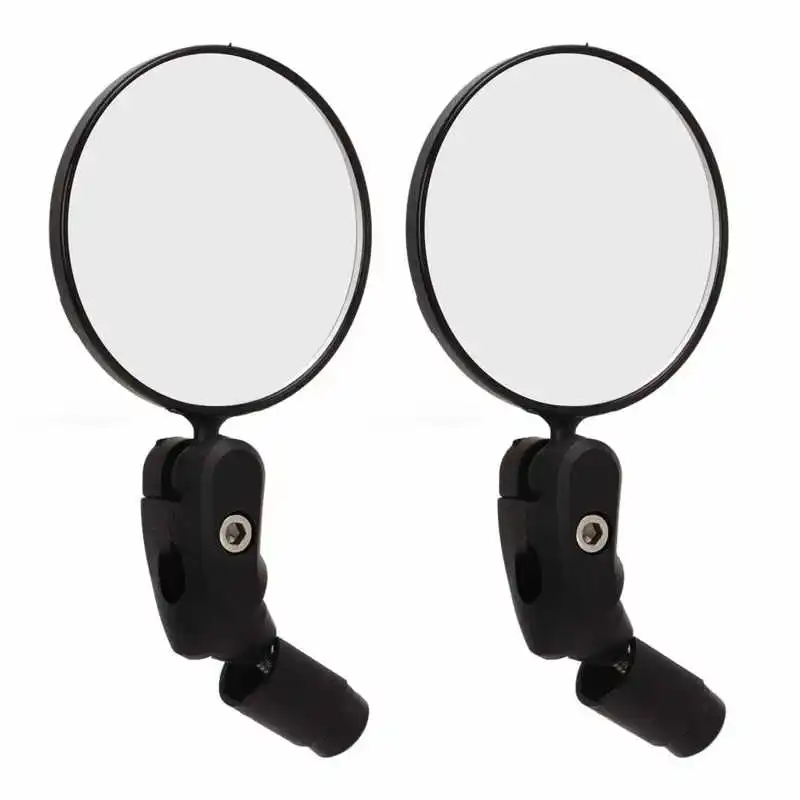 

Handlebar Mirrors 1 Pair Cycling Parts Bike Rearview Mirror for ID 18‑22mm Handlebars