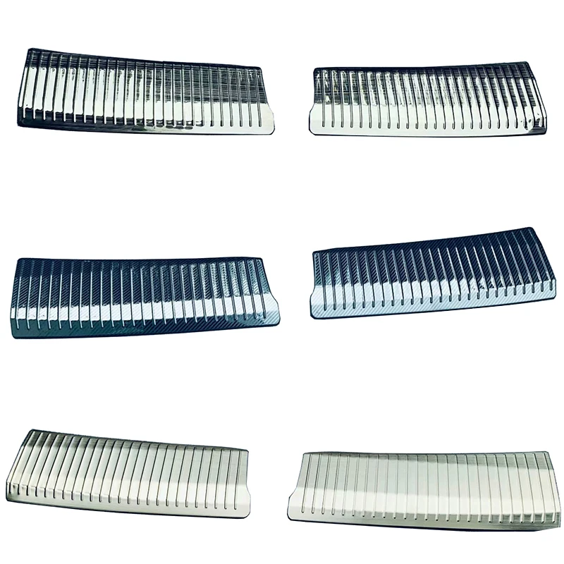 

Автомобильная нержавеющая сталь, Встроенный задний бампер, отделочная табличка, дверь педаль подоконника для Nissan Rogue X-Trail T33 2021 2022, аксессуар...