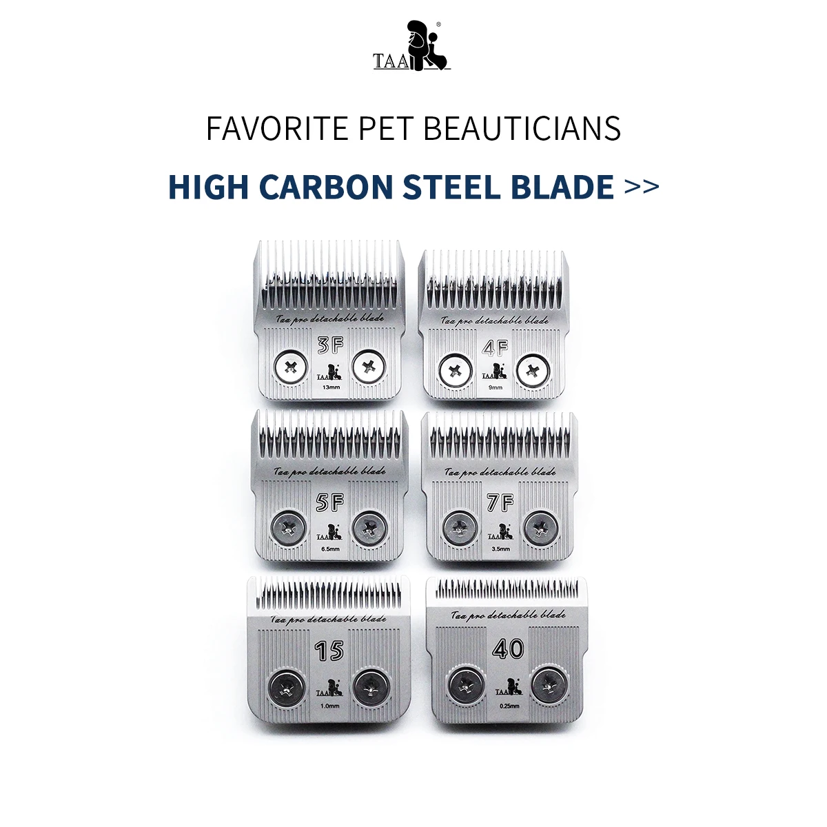 Набор электрических машинок для стрижки собак TAA T1 профессиональная машинка