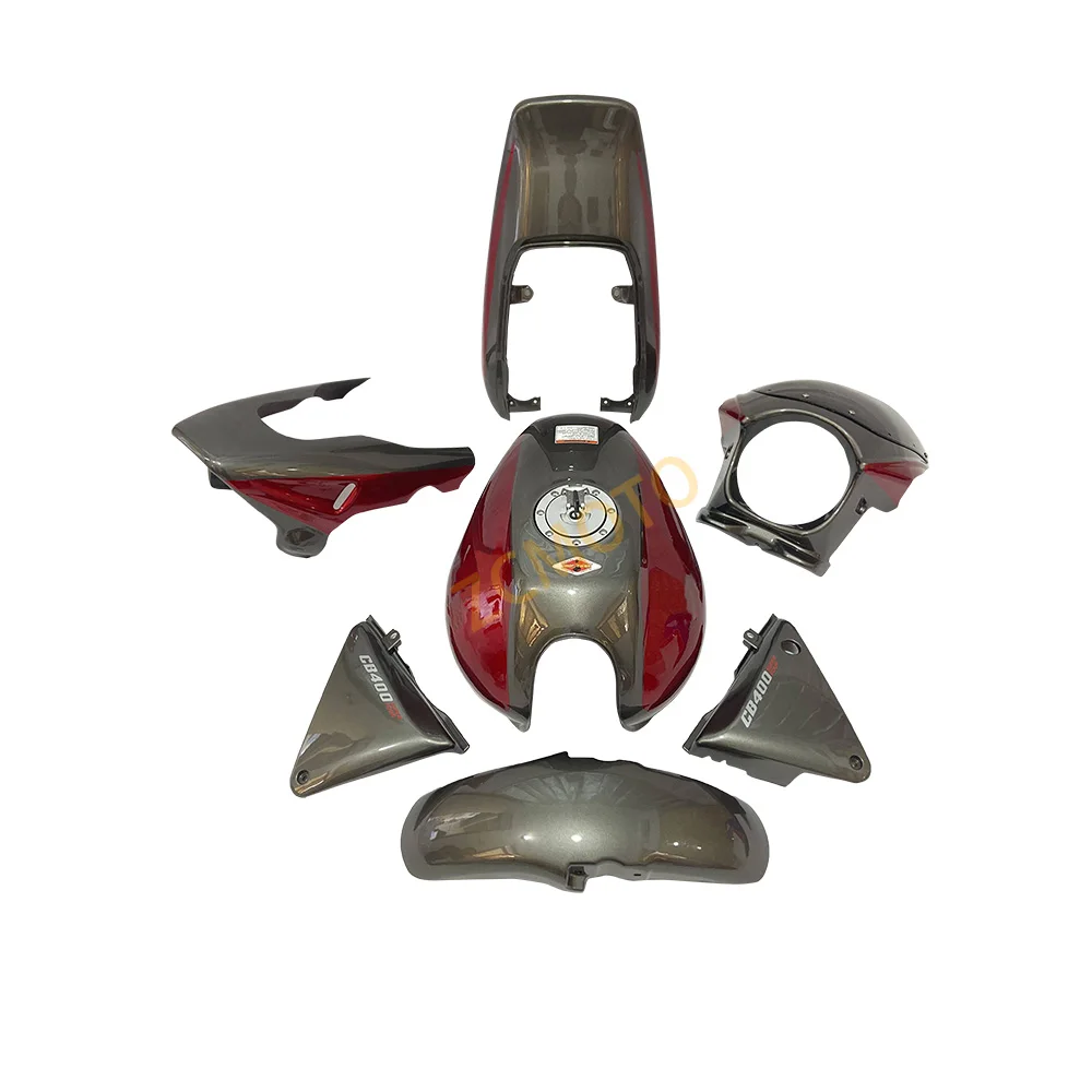 Комплект обтекателя корпуса мотоцикла из 7 штук с топливным баком без датчика
