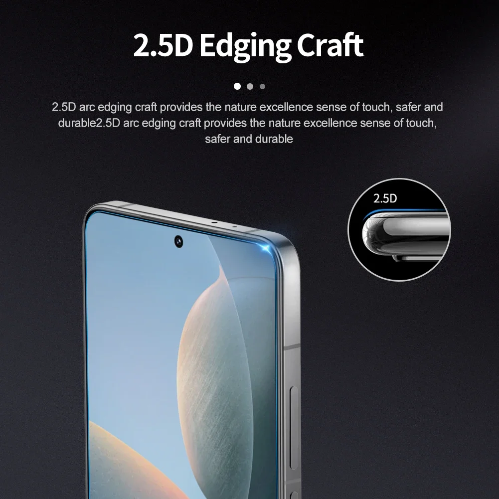 Для Xiaomi Poco F6 Pro 5G Nillkin закаленное стекло 9H Plus UltraClear 2.5D Защитная пленка для экрана