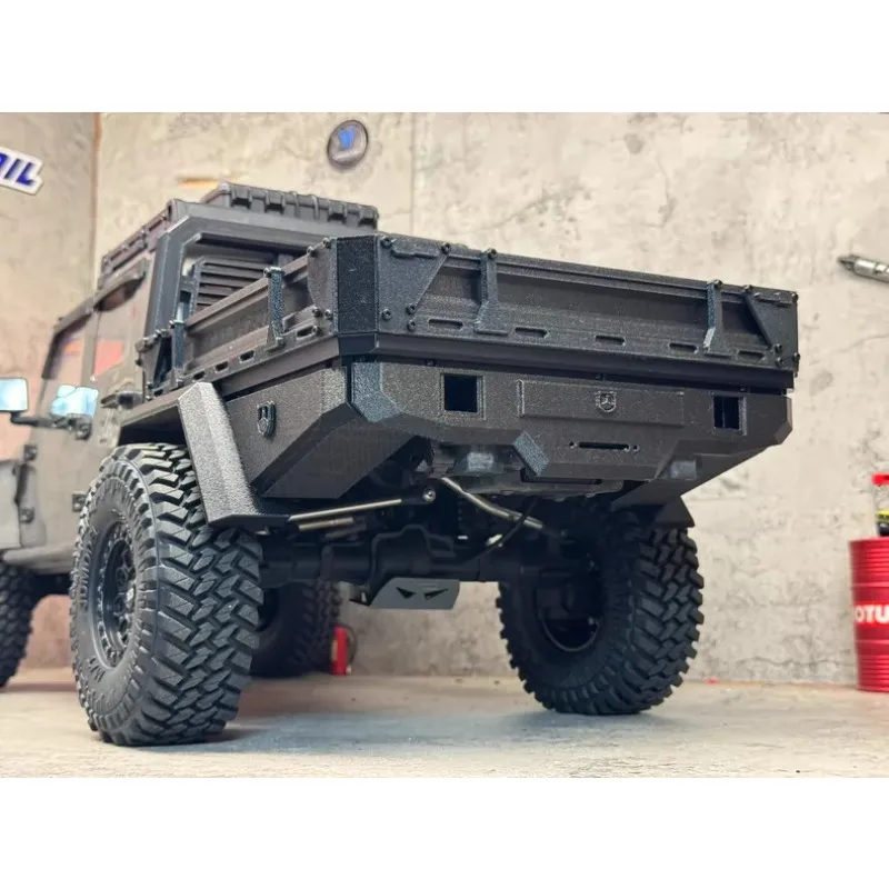 Фото Запчасти для модернизации радиоуправляемого краулера CROSSRC EMO X4 в масштабе 1/8, модификация кузова для охотничьего грузовика с дугой безопасности, модели с полной/частичной платформой №3