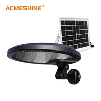 acmeshine 56leds rotatable solar led motion wall light with external panel waterproof outdoor