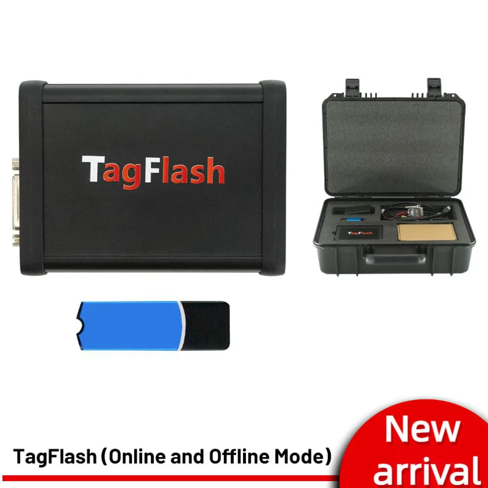 

2023 New TagFlash ECU Programmer With Offline Dongle OBD/BENCH/BOOT/BDM/ JTAG Mode Read TCU Car Truck Motorbike Chip Tuning Tool