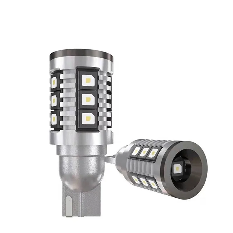 Фото T15 светодиодная лампа резервного света CANBUS без ошибок 3838 чип 16SMD для OSRAM 921 912 W16W стоп-сигнал резервный задний фонарь 12 В №1