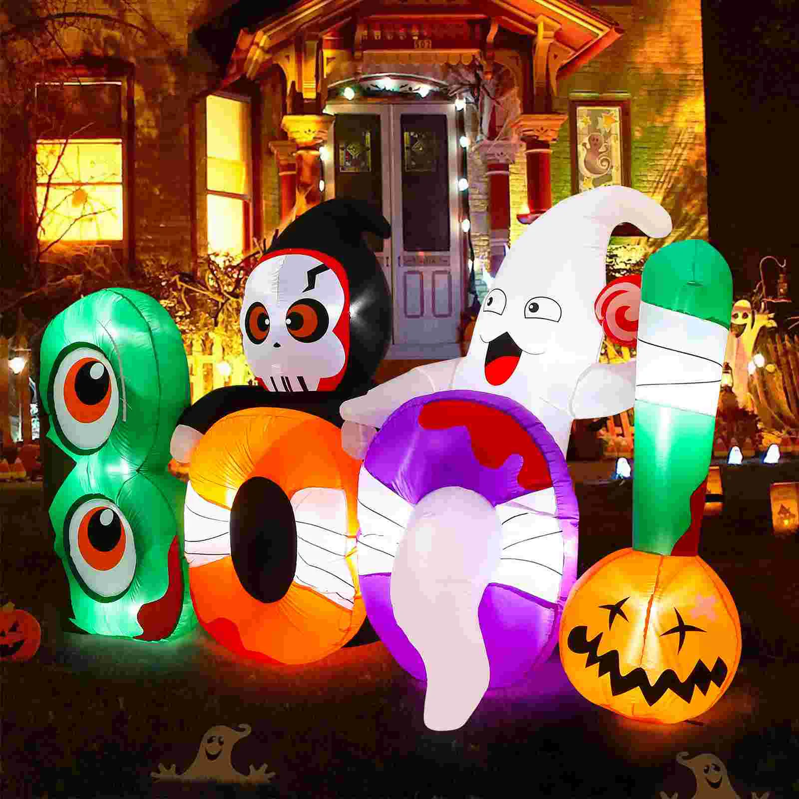 

Safe Windproof 240cm Shopping Mall Air Blown Model Inflatable Scene