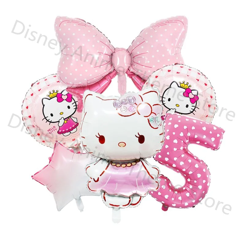 

Набор шаров Hello Kitty для детского праздника