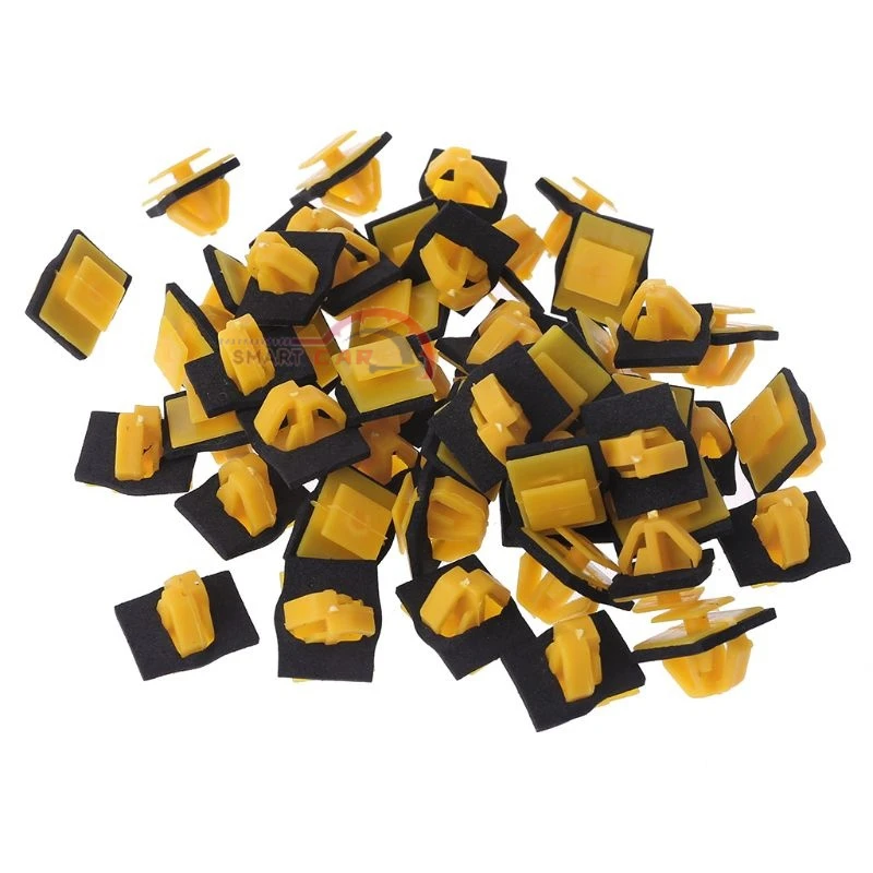 

50 Pcs Door Guard Plate Clip For Hyundai Elantra Tucson Cerato Sportage Seahorse W91F