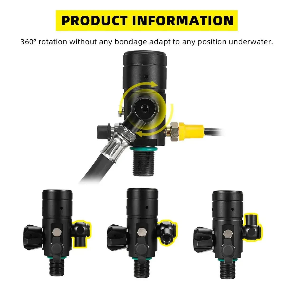 Аксессуары для подводного плавания клапан снижение давления первого уровня